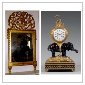Pendule-à-l’éléphant-bronze